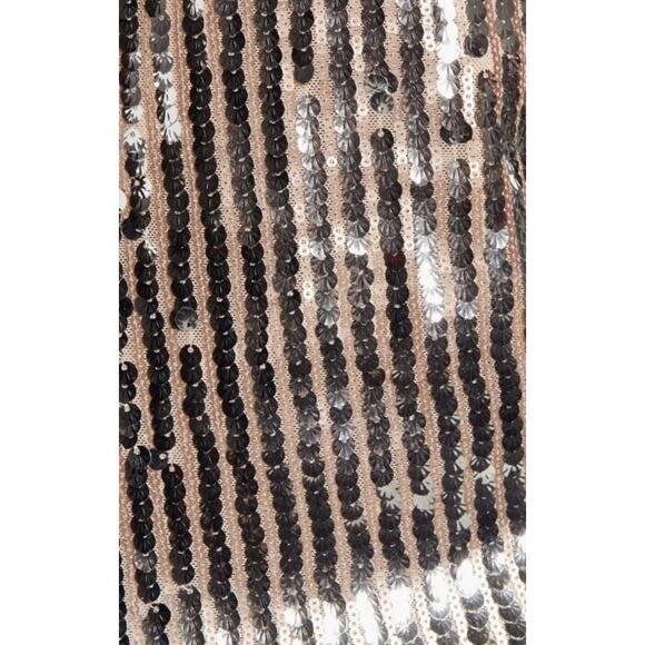 Heartloom Women's Halden Sequin Sleeveless Camisole in Silver Medium MSRP $99 - Picture 6 of 6